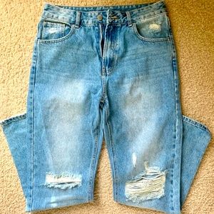 Brand new Denim ripped jeans